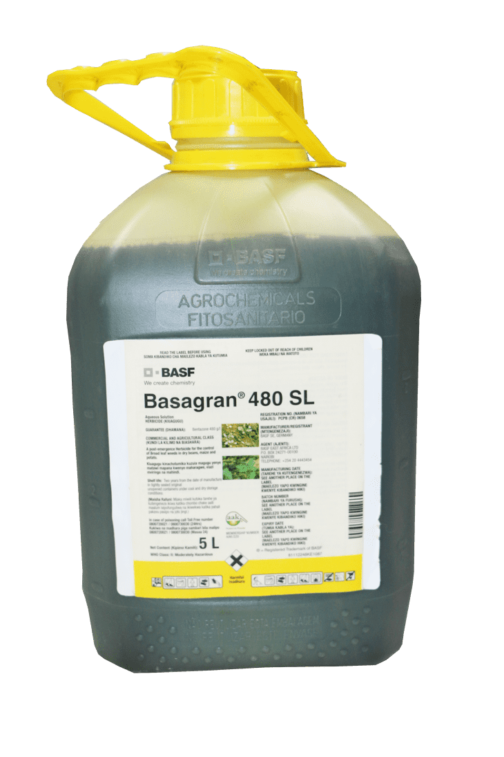 Basagran 480 Sl – Herbicide For Weed Control In Dry Beans, Maize And Potato