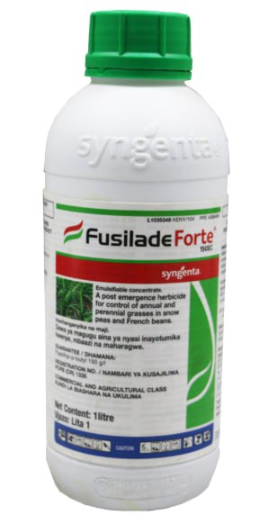 Fusilade Forte 150 Ec- Post Emergence Herbicide For Use In Snow Peas And French Beans