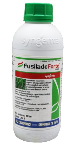 Fusilade Forte 150 Ec- Post Emergence Herbicide For Use In Snow Peas And French Beans
