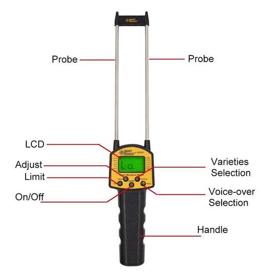 Smart Sensor Grain Moisture Meter