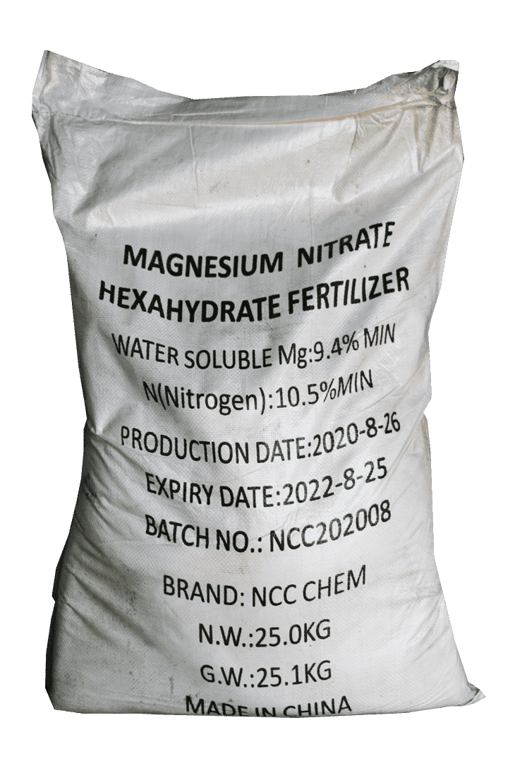 Magnesium Nitrate – Hexahydrate Fertilizer For All Crops.