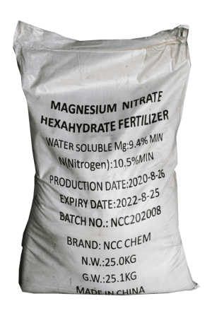 Magnesium Nitrate – Hexahydrate Fertilizer For All Crops.